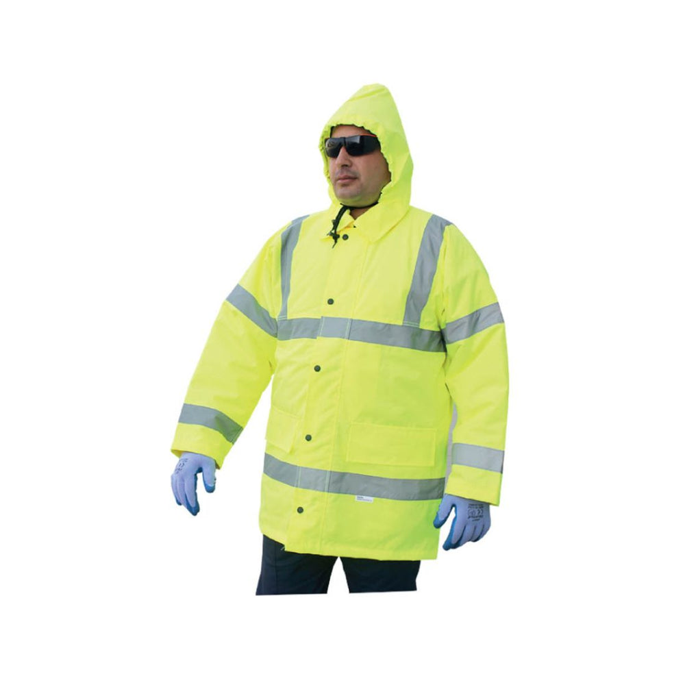 Vaultex JGY Reflective Winter Jacket - Neon Green