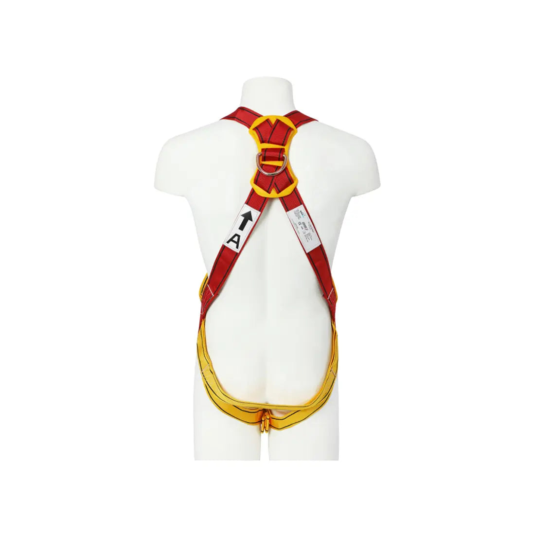 Vaultex JRM Full Body Harness - Red & Yellow