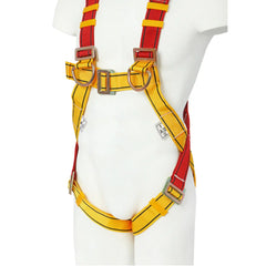 Vaultex JRM Full Body Harness - Red & Yellow - Slide 7