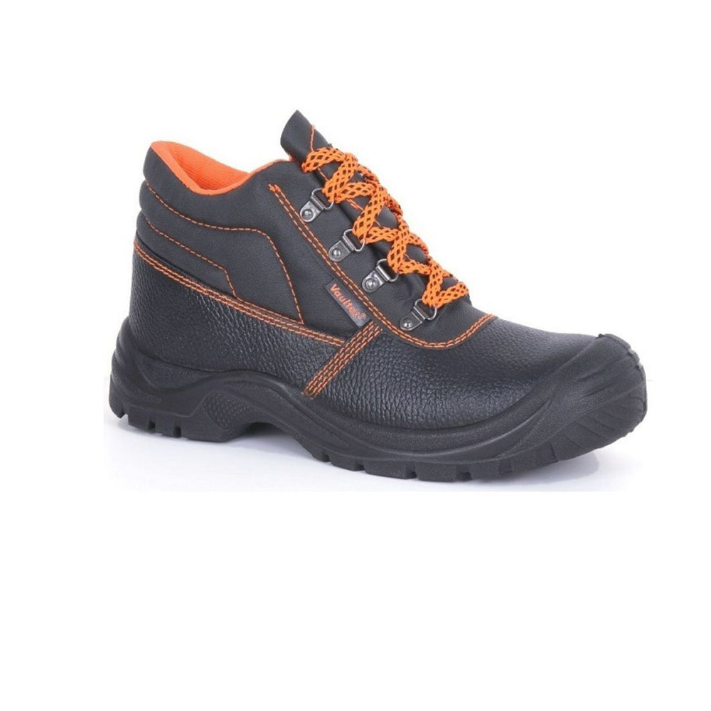 Vaultex KRM SBP High Ankle Safety Shoes - Black