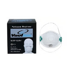 Vaultex MAP FFP2 Respirator With Valve 10 pcs - White - Slide 1