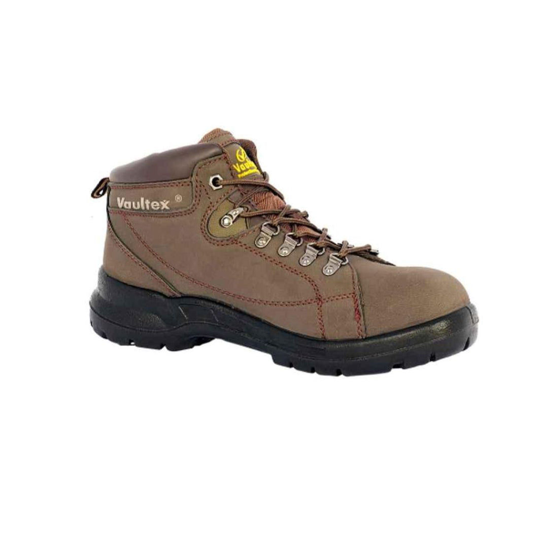 Vaultex MHR SBP High Ankle Safety Shoes - Brown