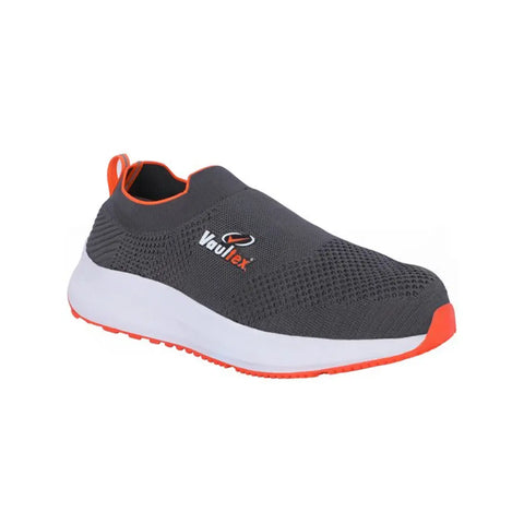Vaultex MKN SBP Low Ankle Safety Shoes - Grey & White