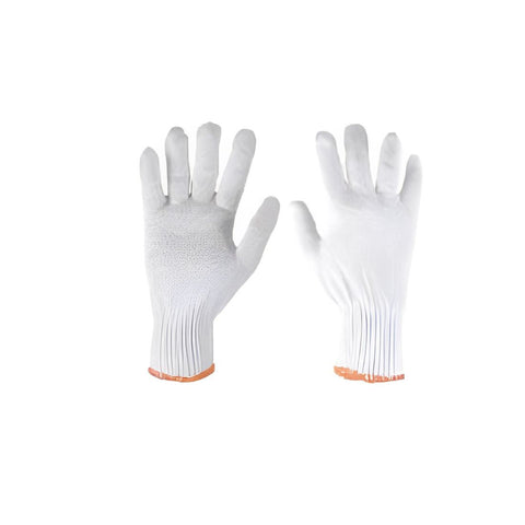 Vaultex MTI Bleached Cotton Gloves - White