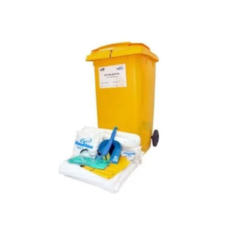 Vaultex MTS Oil Spill Kit In Wheeled Bin - 30 Gallons