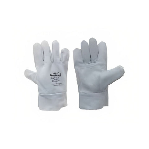 Vaultex NFQ Chrome Welding Gloves - White