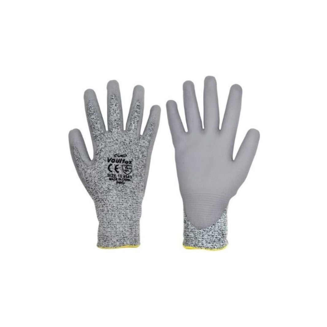 Vaultex PRO Anti-Cut PU Coated Gloves Grey