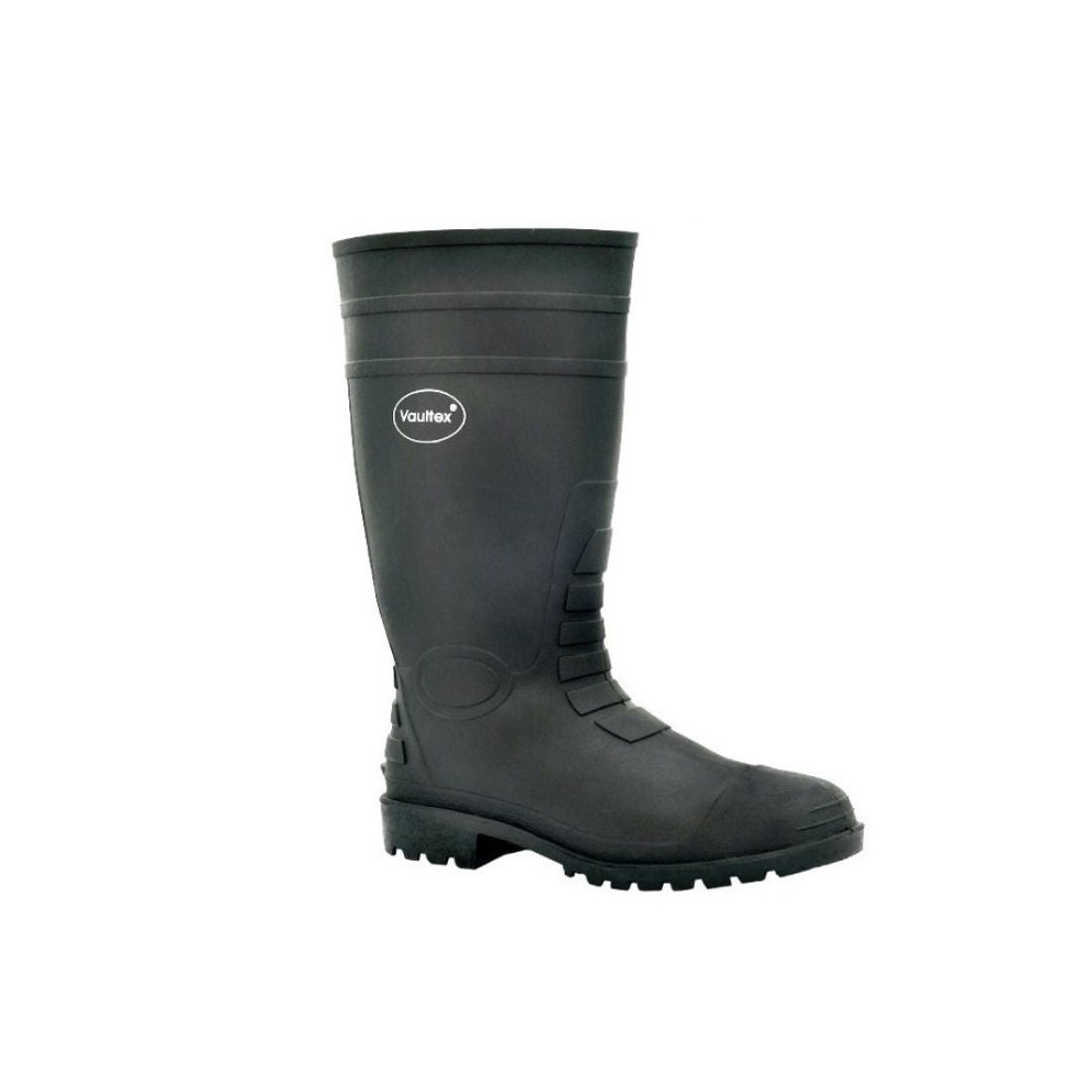 Vaultex RBT Steel Toe Safety Gumboots - Black