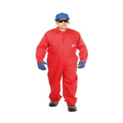 Vaultex RFR 100% Cotton Fire Retardant Coverall With Reflective - Red - Slide 1