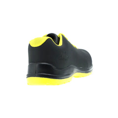 Vaultex RHM S3 Low Ankle Steel Toe Safety Shoes - Black & Neon Yellow - Slide 3