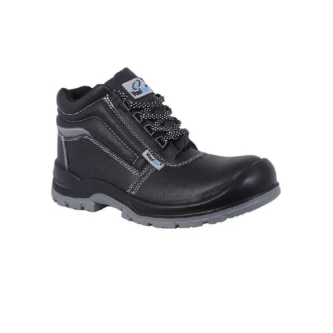 Vaultex ROU S3 SRC High Ankle Non-Metal Safety Shoes - Black