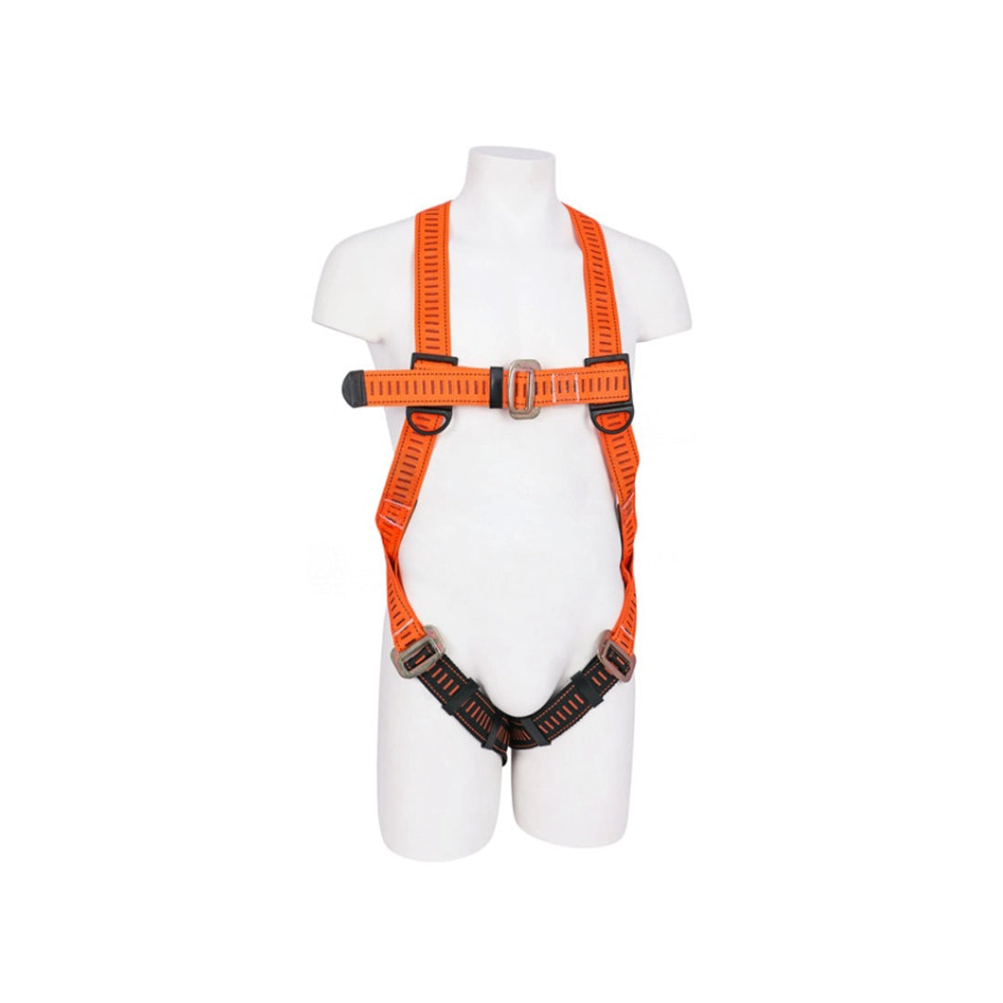 Vaultex RSD Full Body Harness with Shock Absorbing Double Lanyard - Orange & Black