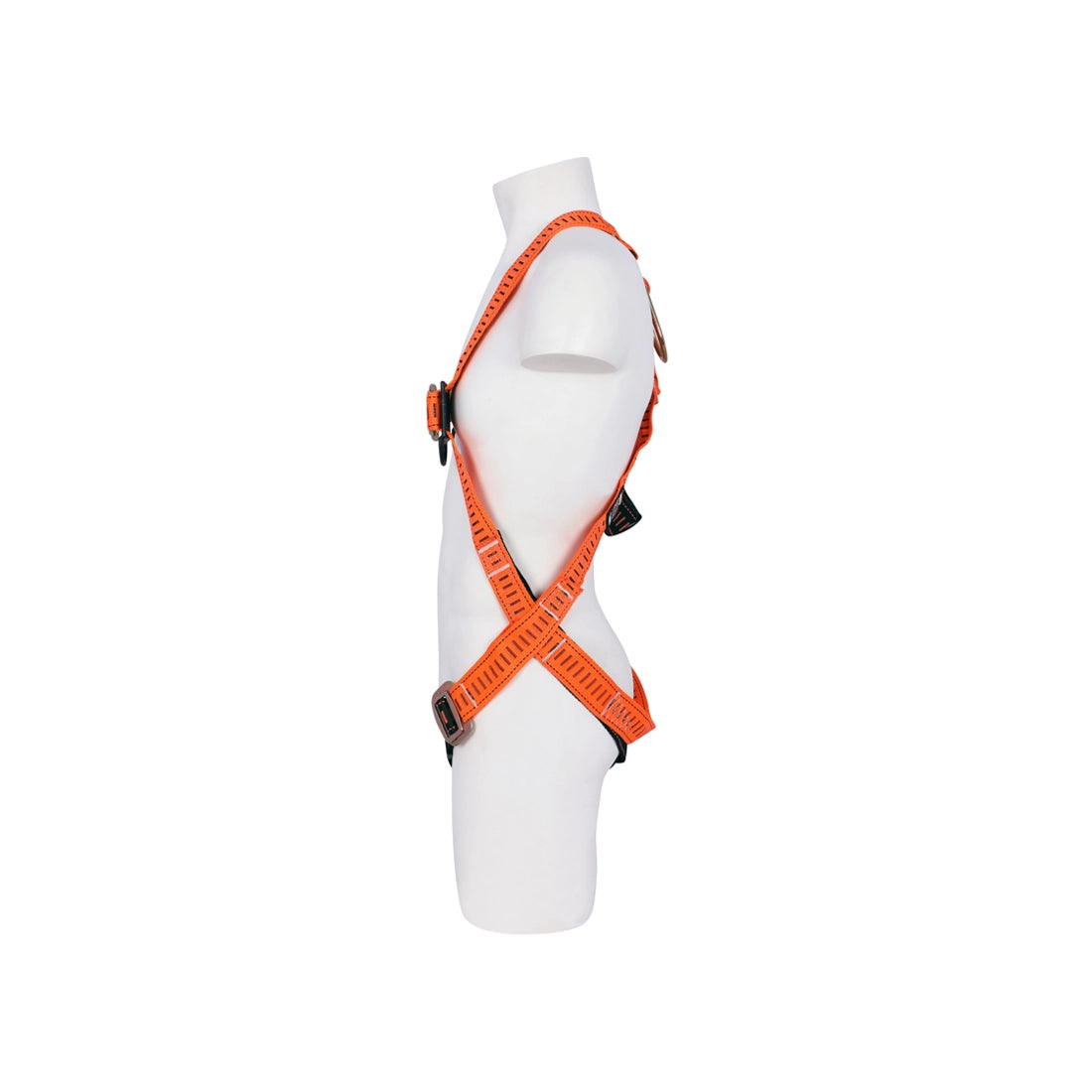 Vaultex RSD Full Body Harness with Shock Absorbing Double Lanyard - Orange & Black