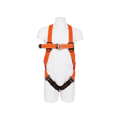 Vaultex RSD Full Body Harness with Shock Absorbing Double Lanyard - Orange & Black - Slide 1