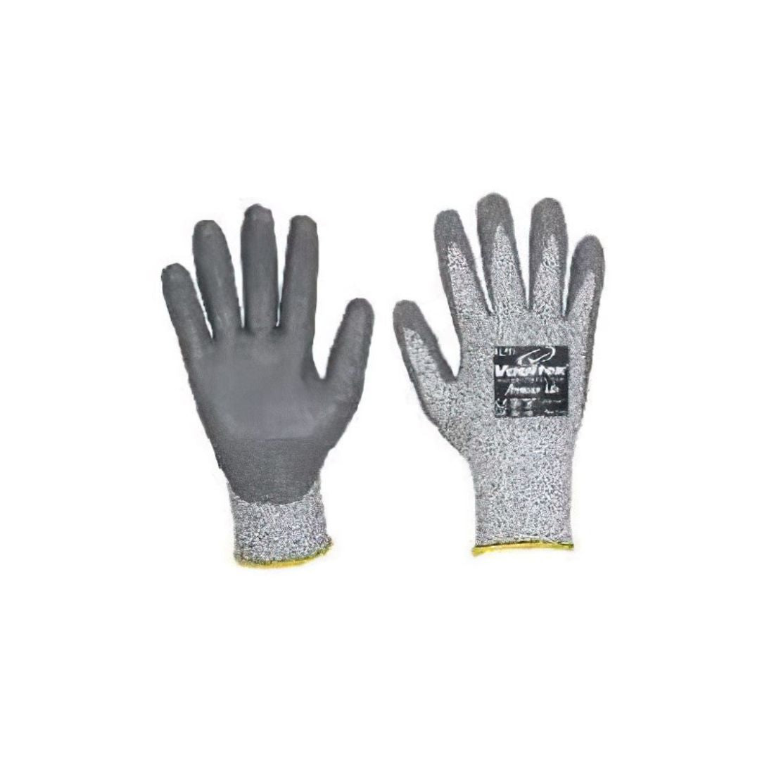 Vaultex RTU PU Coated Safety Gloves Cut 5 - Grey