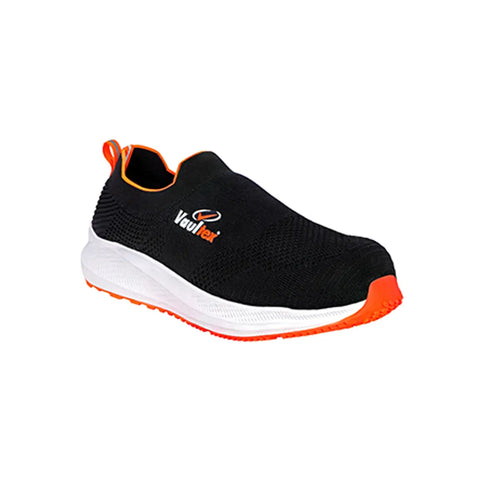 Vaultex RUG SBP Low Ankle Safety Shoes - Black & White
