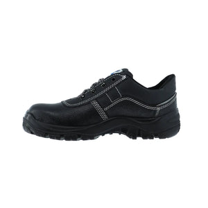 Vaultex SGE S3 Low Ankle Leather Safety Shoes Black