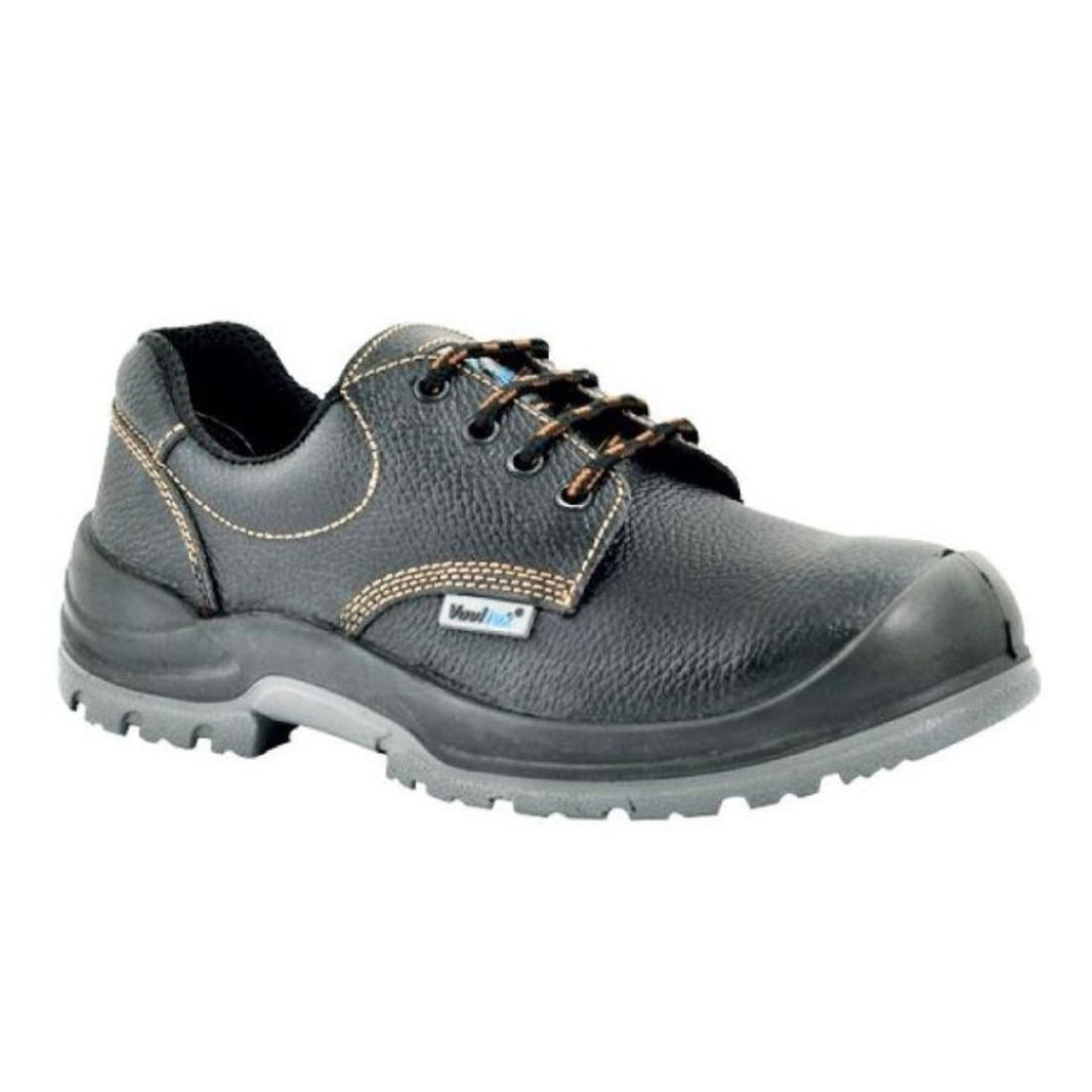 Vaultex SGM S3 Low Ankle Leather Safety Shoes - Black