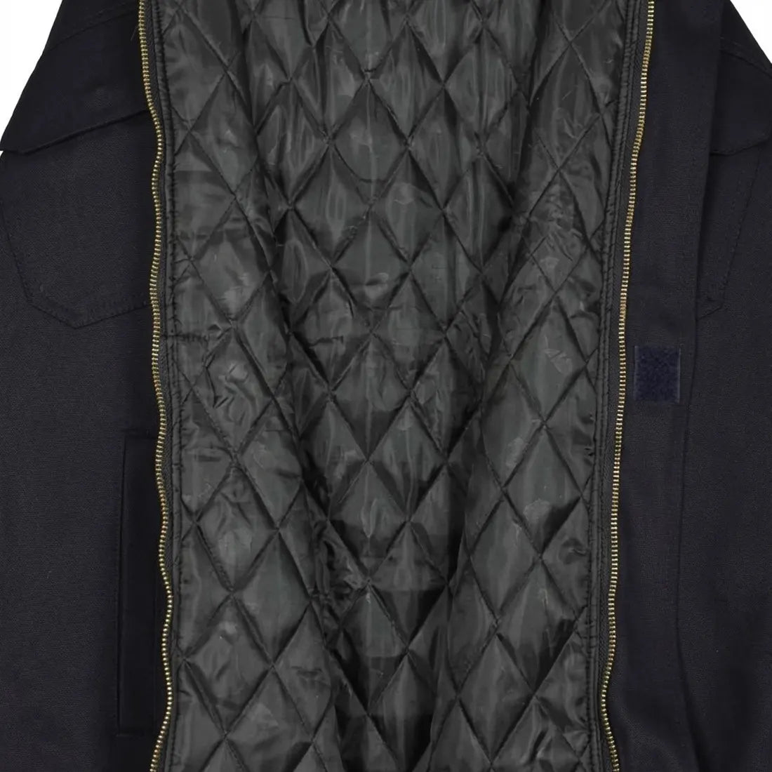 Vaultex SIM 100% Cotton Winter Jacket - 240 GSM, Dark Navy Blue