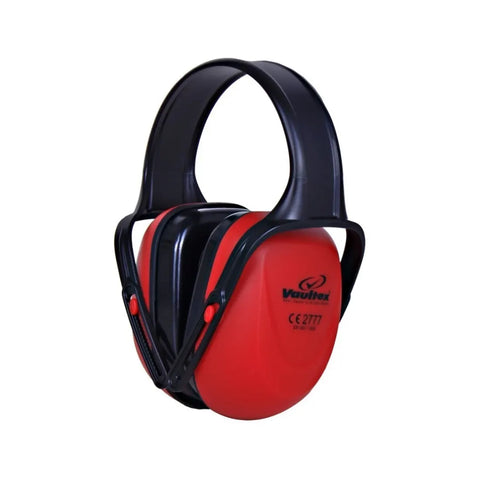 Vaultex SJH Foldable Ear Muff - Red