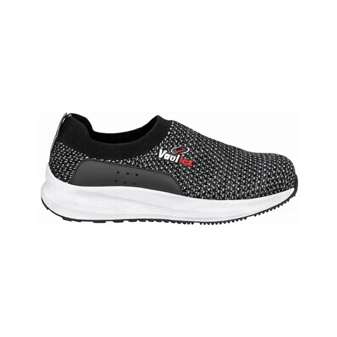 Vaultex TOE SBP Low Ankle Safety Shoes - Black & Grey