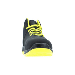 Vaultex TPS S3 High Ankle Steel Toe Safety Shoes - Black & Neon Yellow - Slide 2