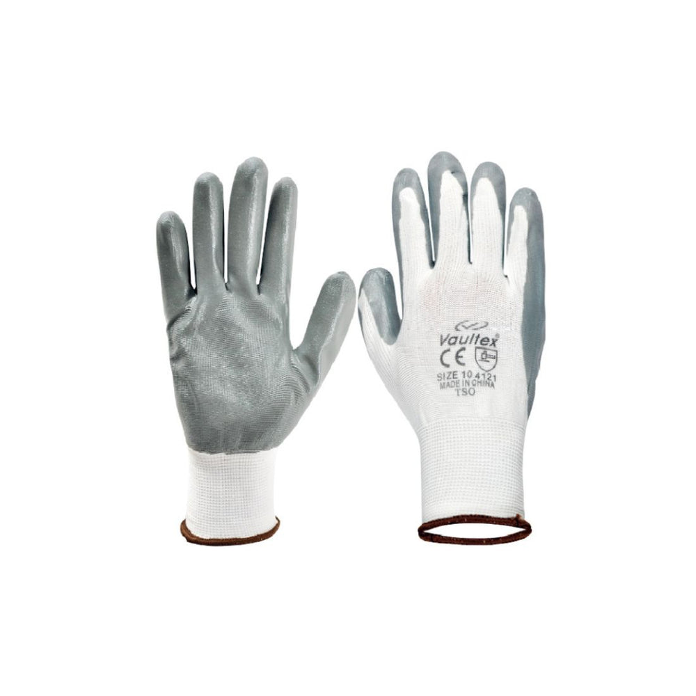 Vaultex TSO Nitrile Coated Gloves Grey