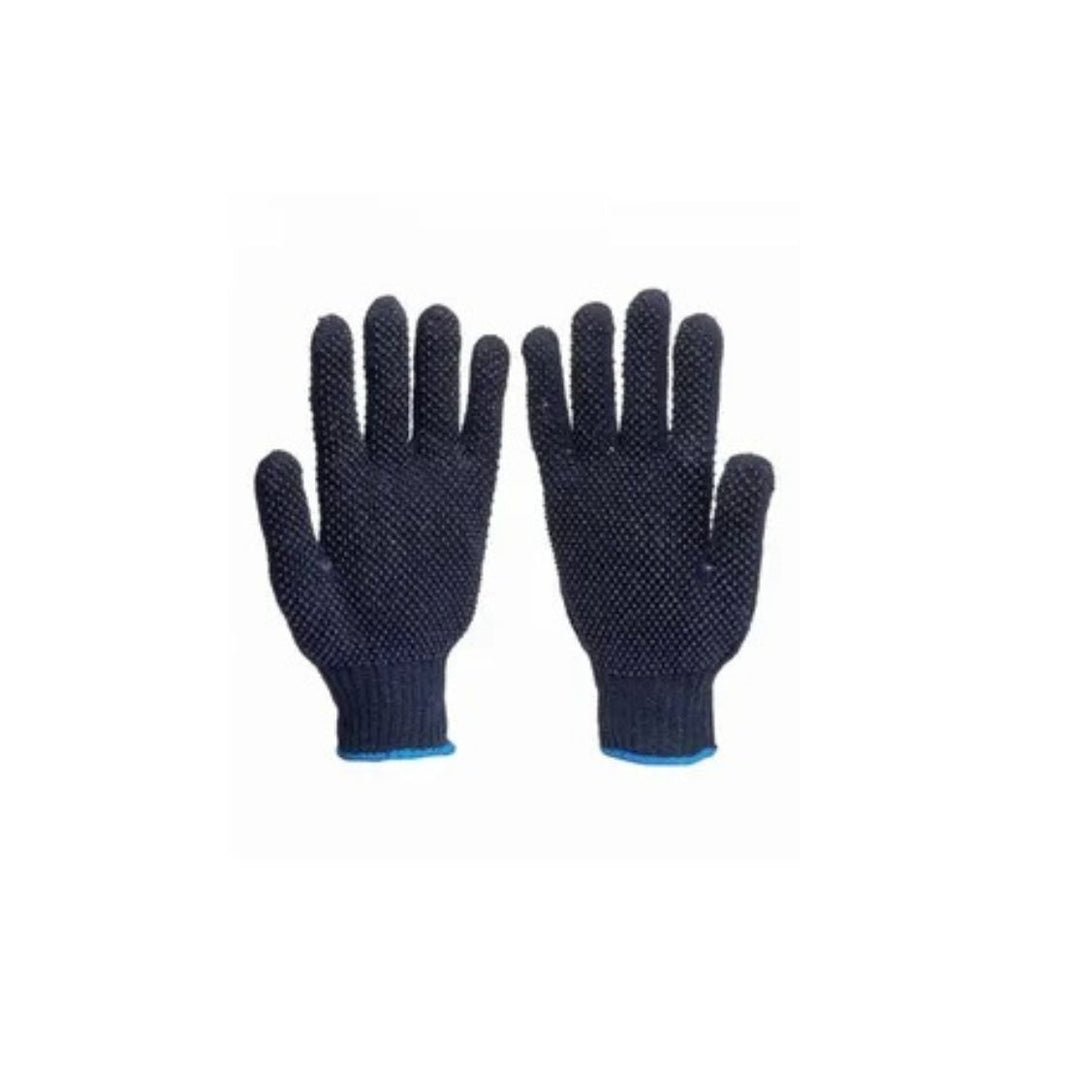 Vaultex UBY Double Side Dotted Gloves 12 pcs Blue