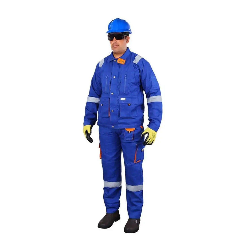 Vaultex UFV 100% Cotton Pant & Shirt - Royal Blue