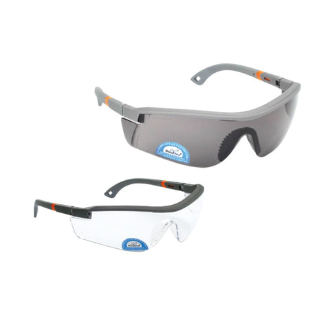 Vaultex V121 Safety Spectacles - Clear/Dark