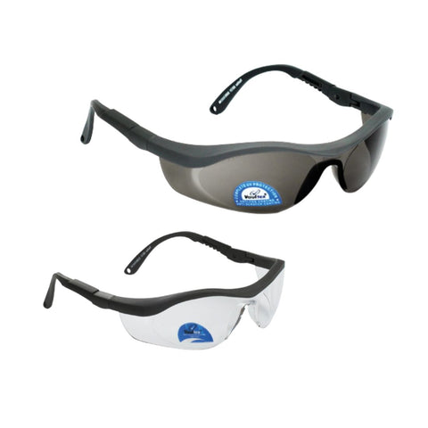 Vaultex V131 Safety Spectacles - Clear/Dark