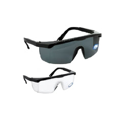 Vaultex V406 Anti-Scratch Safety Spectacles - Clear/Dark - Slide 1