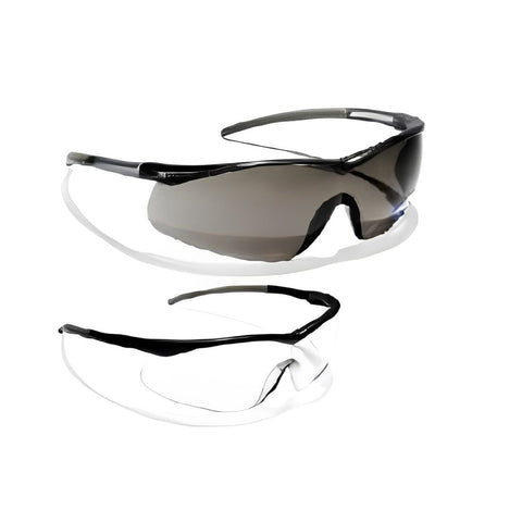 Vaultex V41 Anti-Scratch Safety Spectacle - Clear/Dark