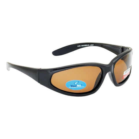 Vaultex V49 Anti-Scratch Safety Spectacle - Brown