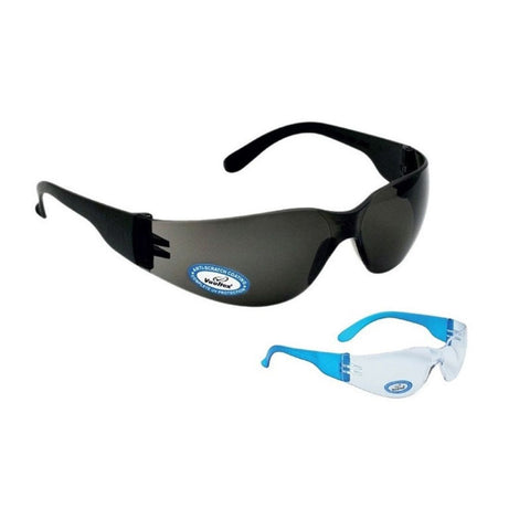 Vaultex V701 Anti-Scratch Safety Spectacles - Clear/Dark