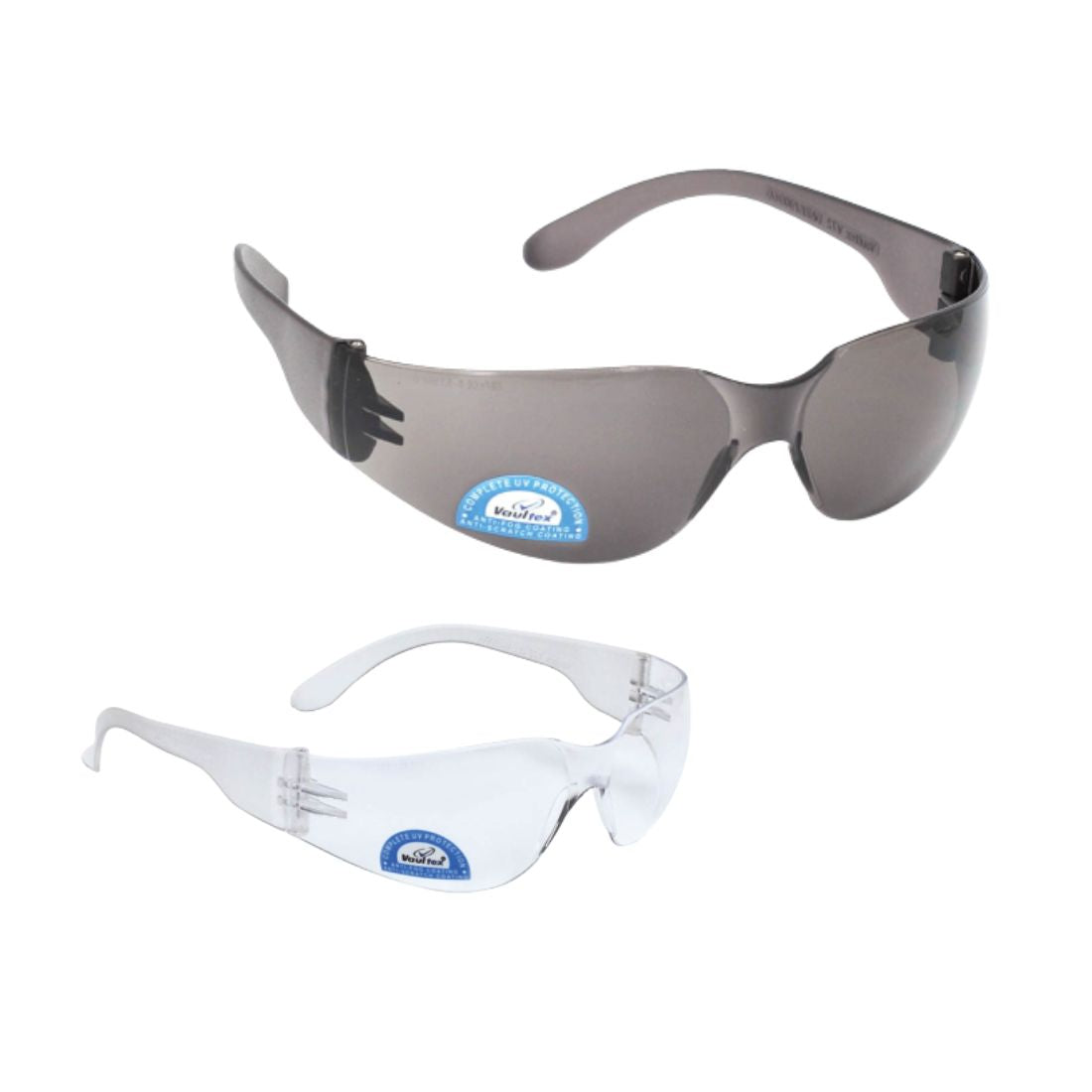 Vaultex V72 Safety Spectacles - Clear/Dark