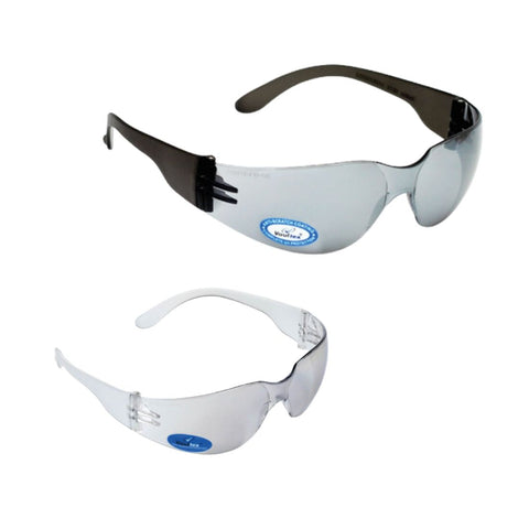 Vaultex V73 Anti-Scratch Safety Spectacles - Clear/Dark
