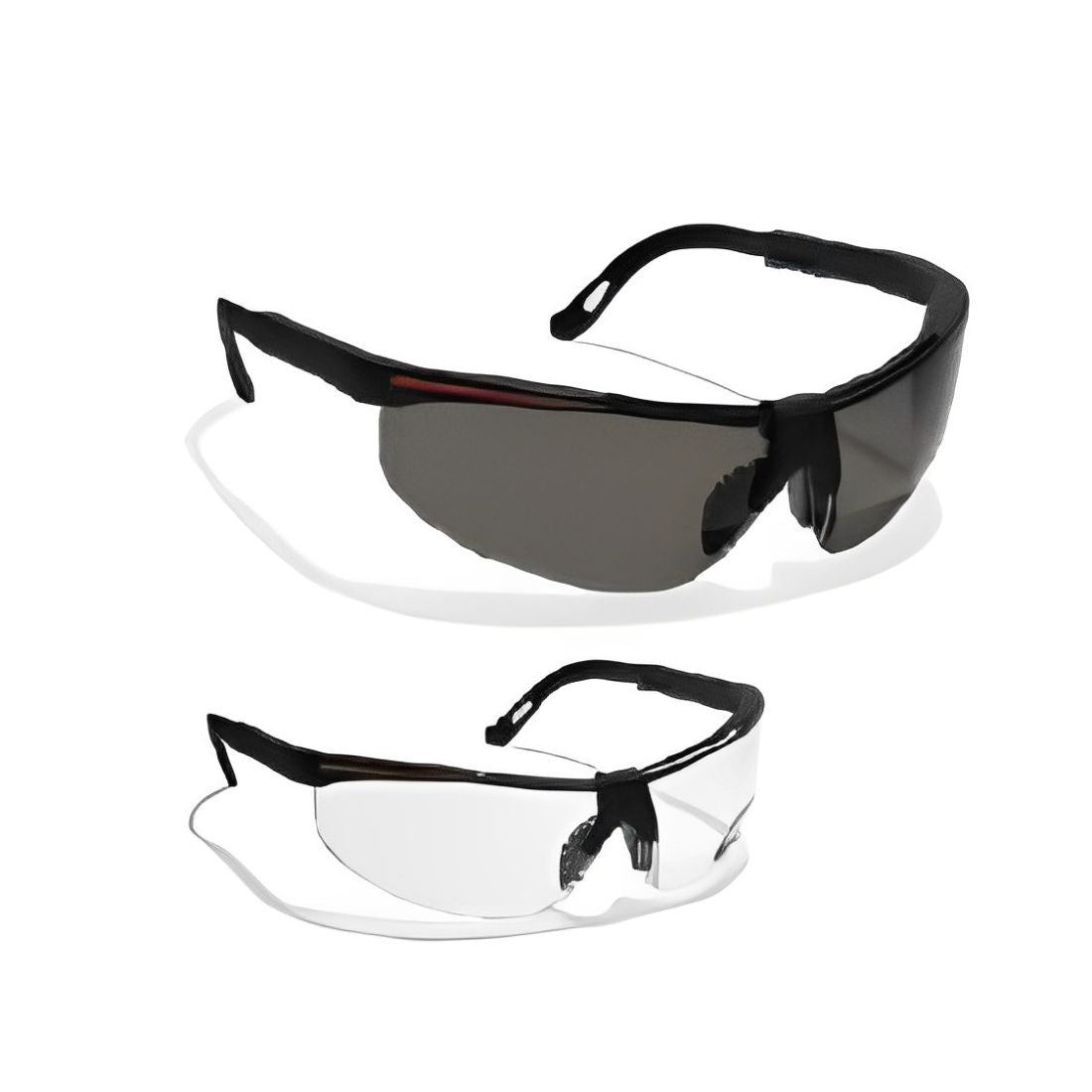 Vaultex V89 Anti-Scratch Safety Spectacle - Clear/Dark