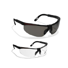 Vaultex V89 Anti-Scratch Safety Spectacle - Clear/Dark - Slide 1