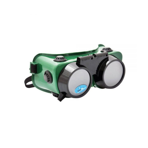Vaultex V95 Anti-Scratch Flip Up Welding Goggles - Dark