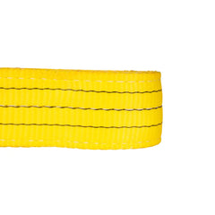 Vaultex VAC 2 Ply Polyester Webbing Sling - 7:1, Yellow - Slide 5