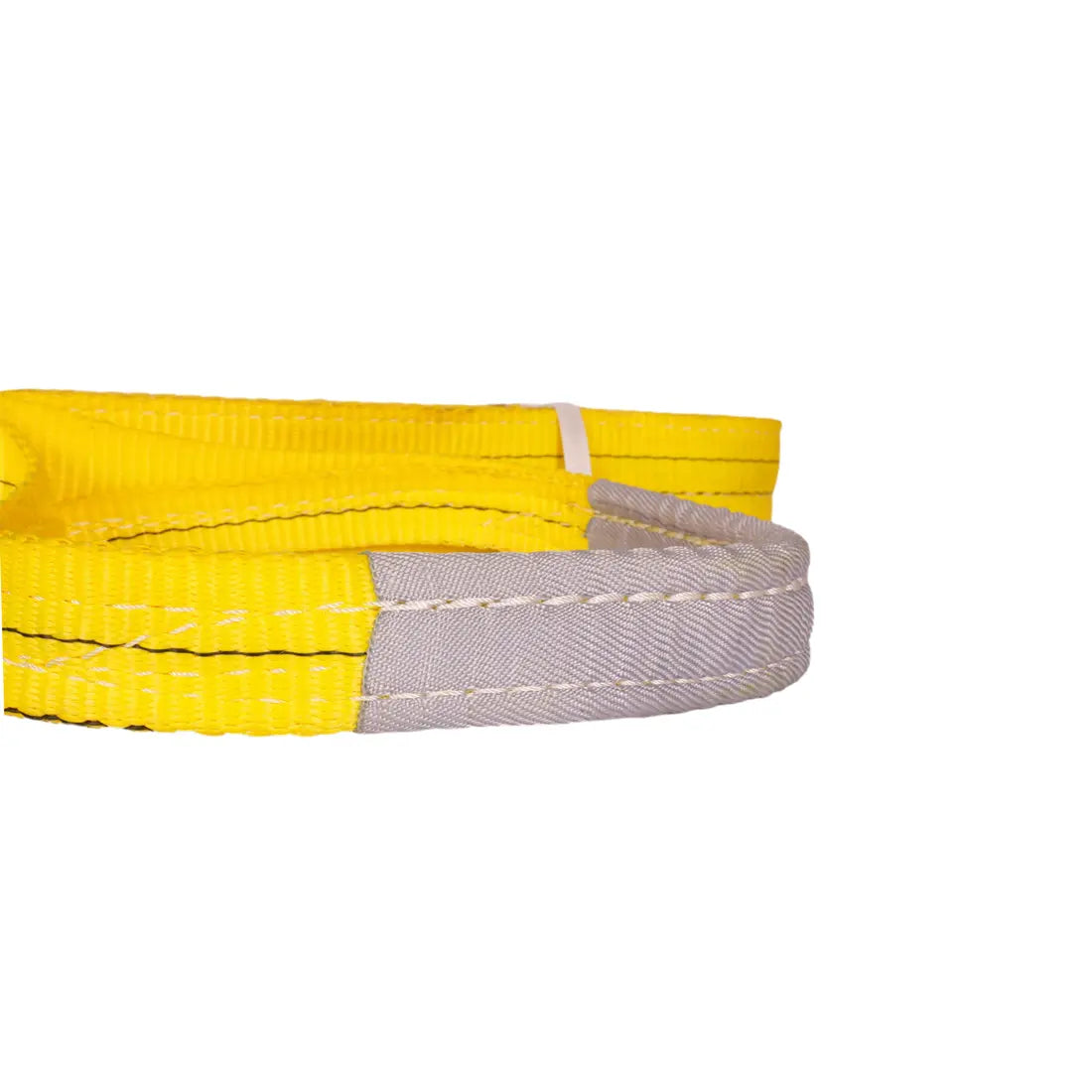Vaultex VAC 2 Ply Polyester Webbing Sling - 7:1, Yellow