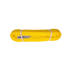 Vaultex VAC 2 Ply Polyester Webbing Sling - 7:1, Yellow - Slide 2