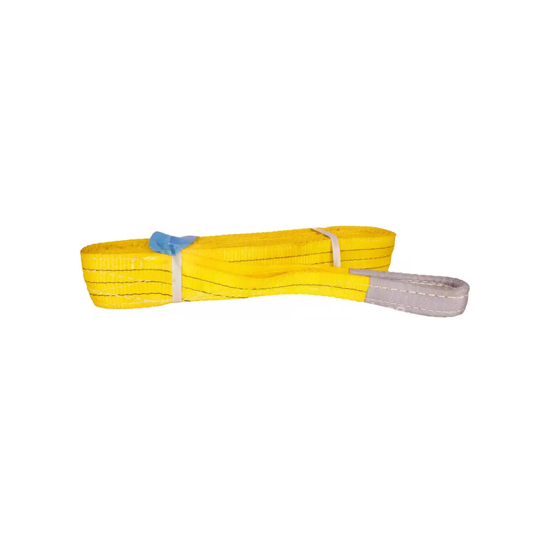 Vaultex VAC 2 Ply Polyester Webbing Sling - 7:1, Yellow