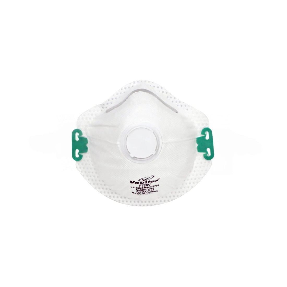 Vaultex VB1 N95 Disposable Particulate Respirator with Valve 10 pcs - White