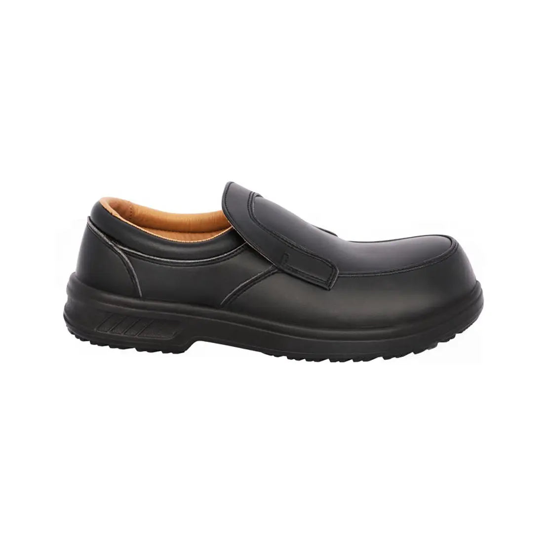 Vaultex VE1 S3 Executive Low Ankle Non-Metal Safety Shoes - Black