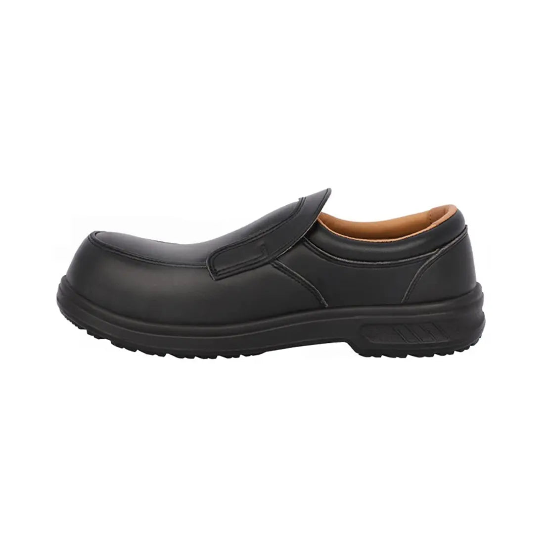 Vaultex VE1 S3 Executive Low Ankle Non-Metal Safety Shoes - Black