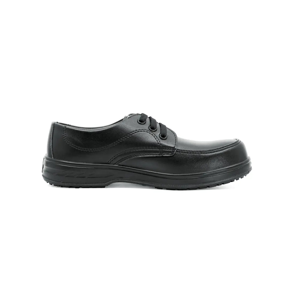 Vaultex VE4 S3 Low Ankle Fibre Toe Safety Shoes Black