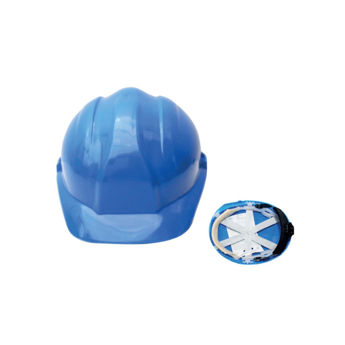 Vaultex VHRT Safety Helmet With Ratchet Suspension - Blue