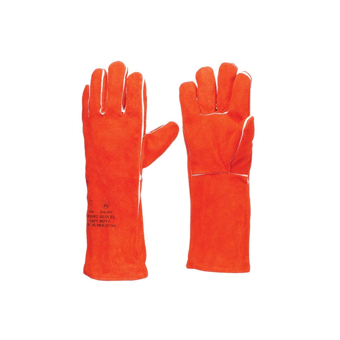 Vaultex WGR Welding Gloves With Piping - Red